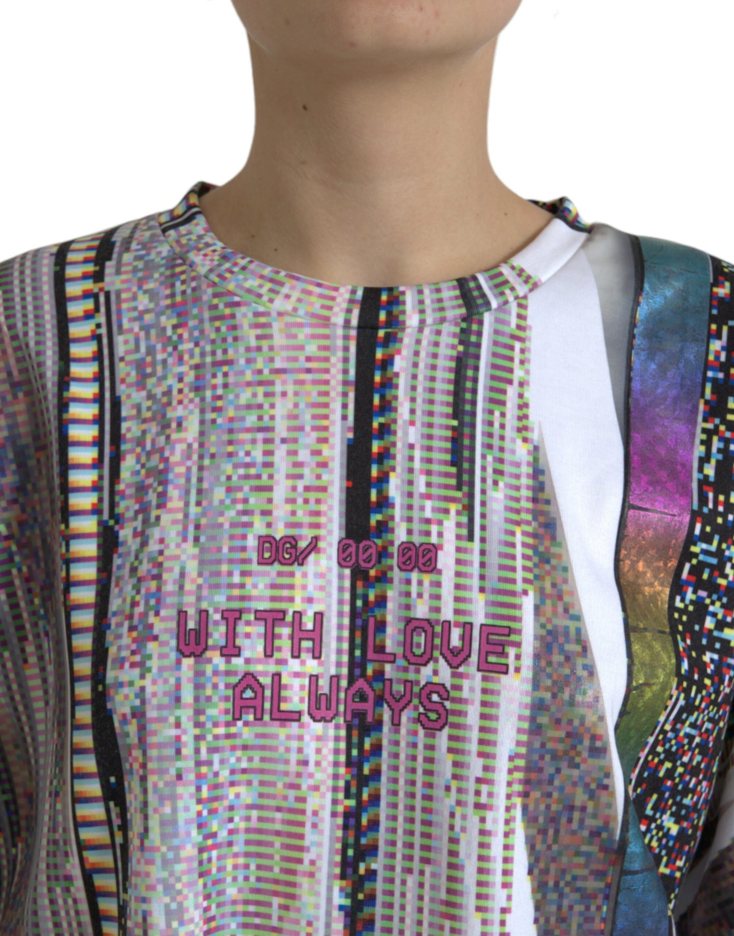 Dolce & Gabbana Multicolor With Love Always Print T-shirt Dolce & Gabbana
