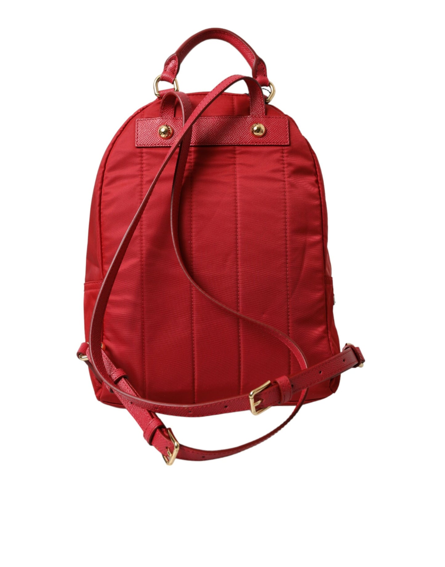 Dolce & Gabbana Red #DGFAMILY Embellished Backpack VULCANO Bag Dolce & Gabbana