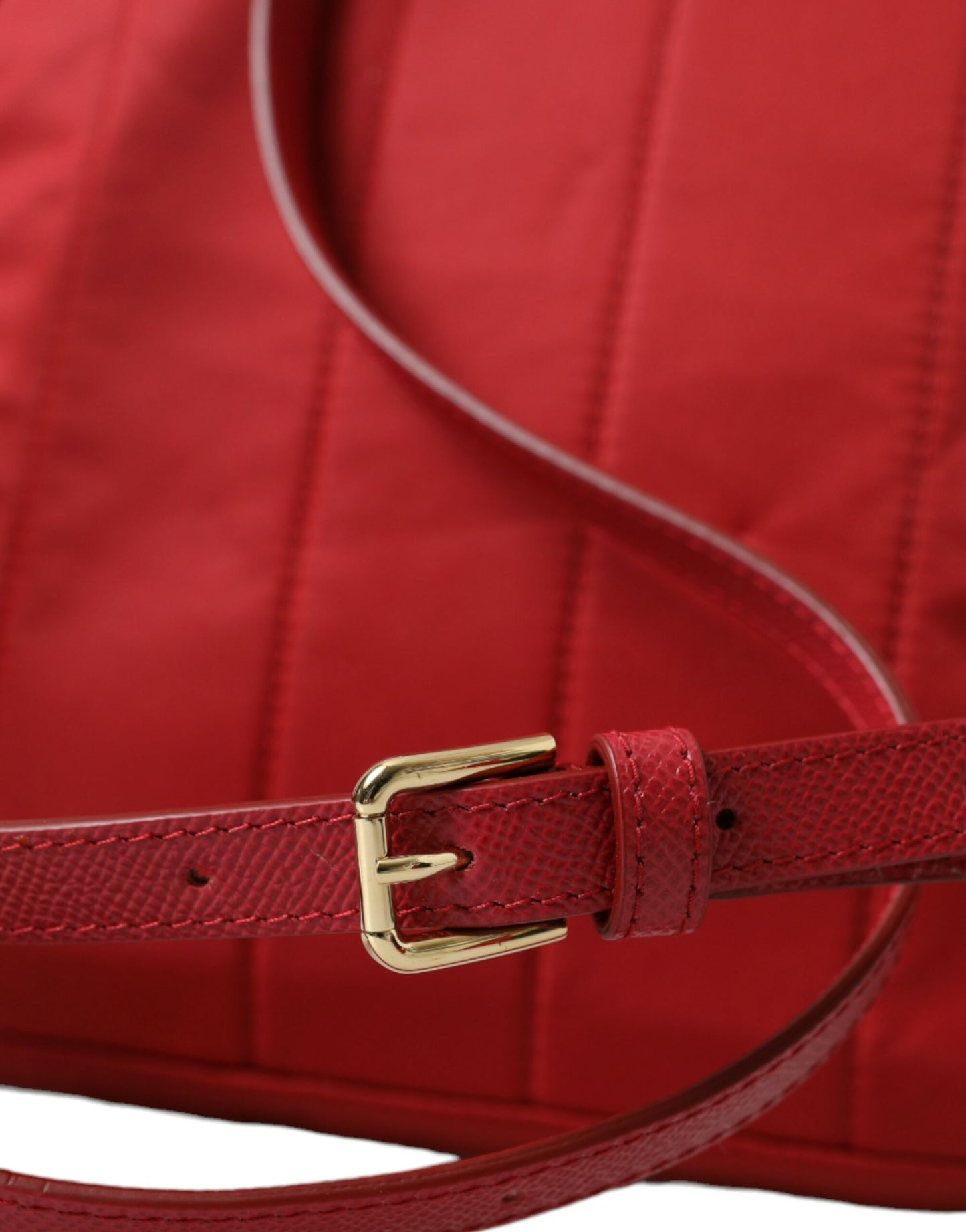 Dolce & Gabbana Red #DGFAMILY Embellished Backpack VULCANO Bag Dolce & Gabbana