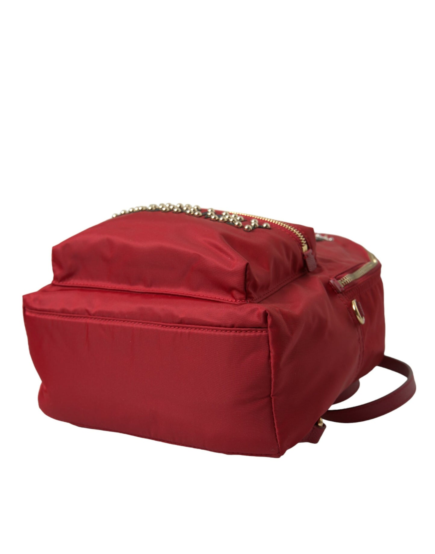 Dolce & Gabbana Red #DGFAMILY Embellished Backpack VULCANO Bag Dolce & Gabbana
