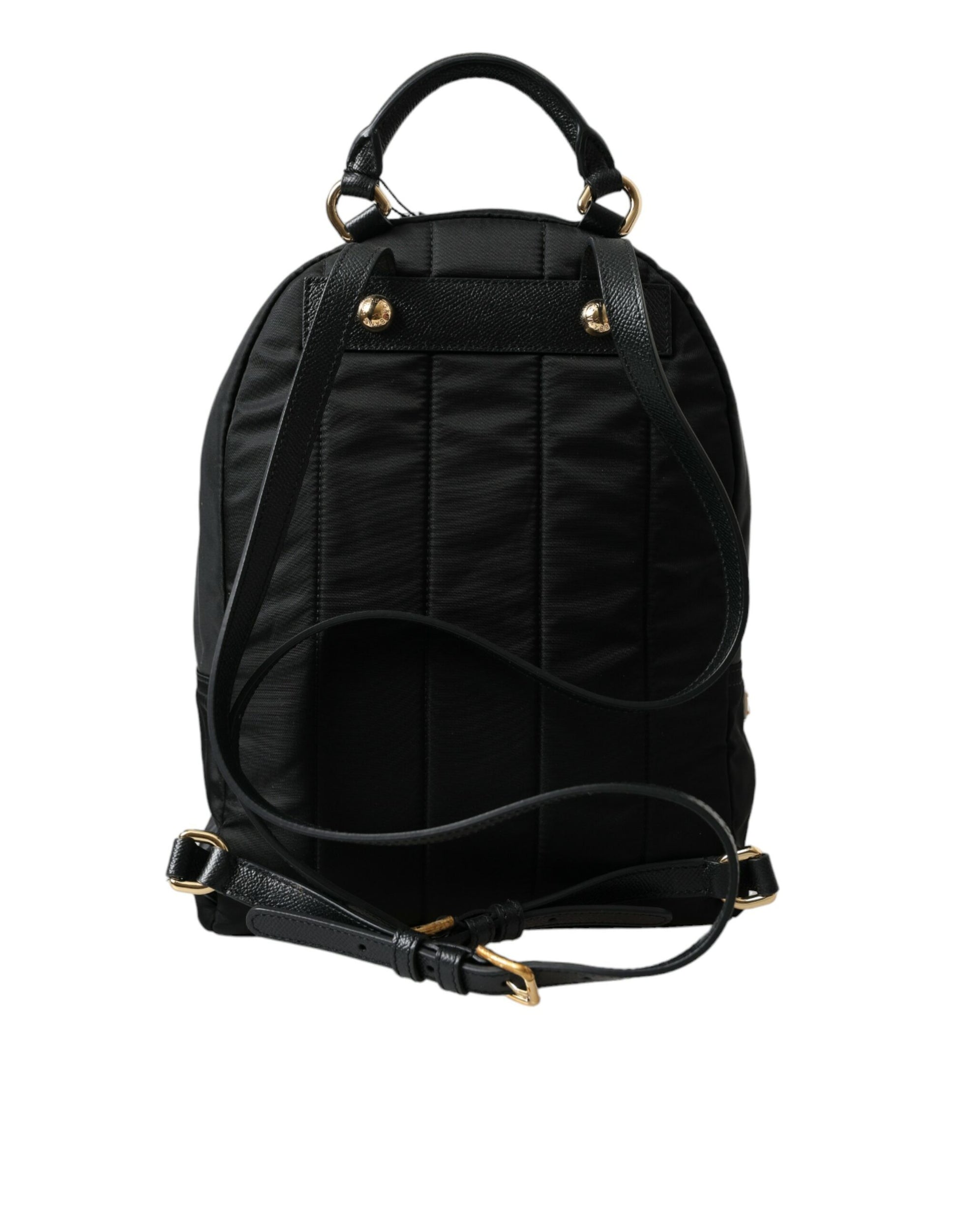 Dolce & Gabbana Black #DGFAMILY Embellished Backpack VULCANO Bag Dolce & Gabbana