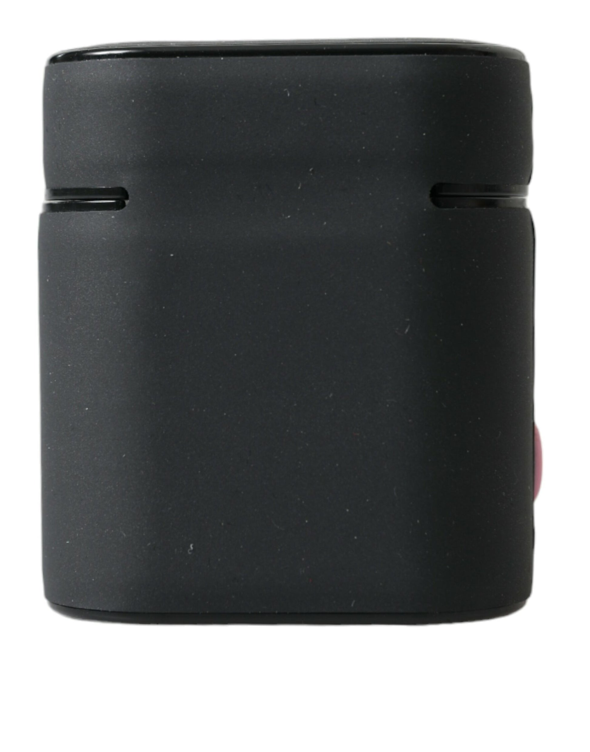 Dolce & Gabbana Black Pink Silicone Embossed Logo Airpods Case Dolce & Gabbana