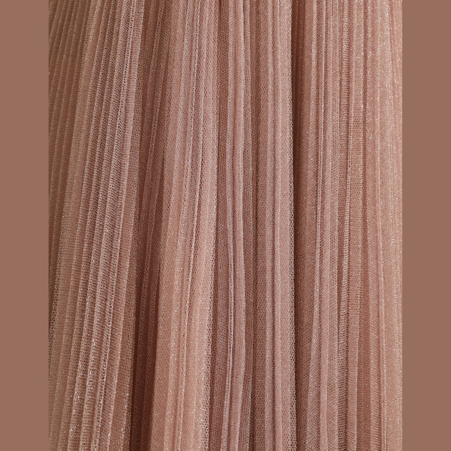 Dolce & Gabbana Light Lilac Pleated Lame Tulle One Shoulder Dress