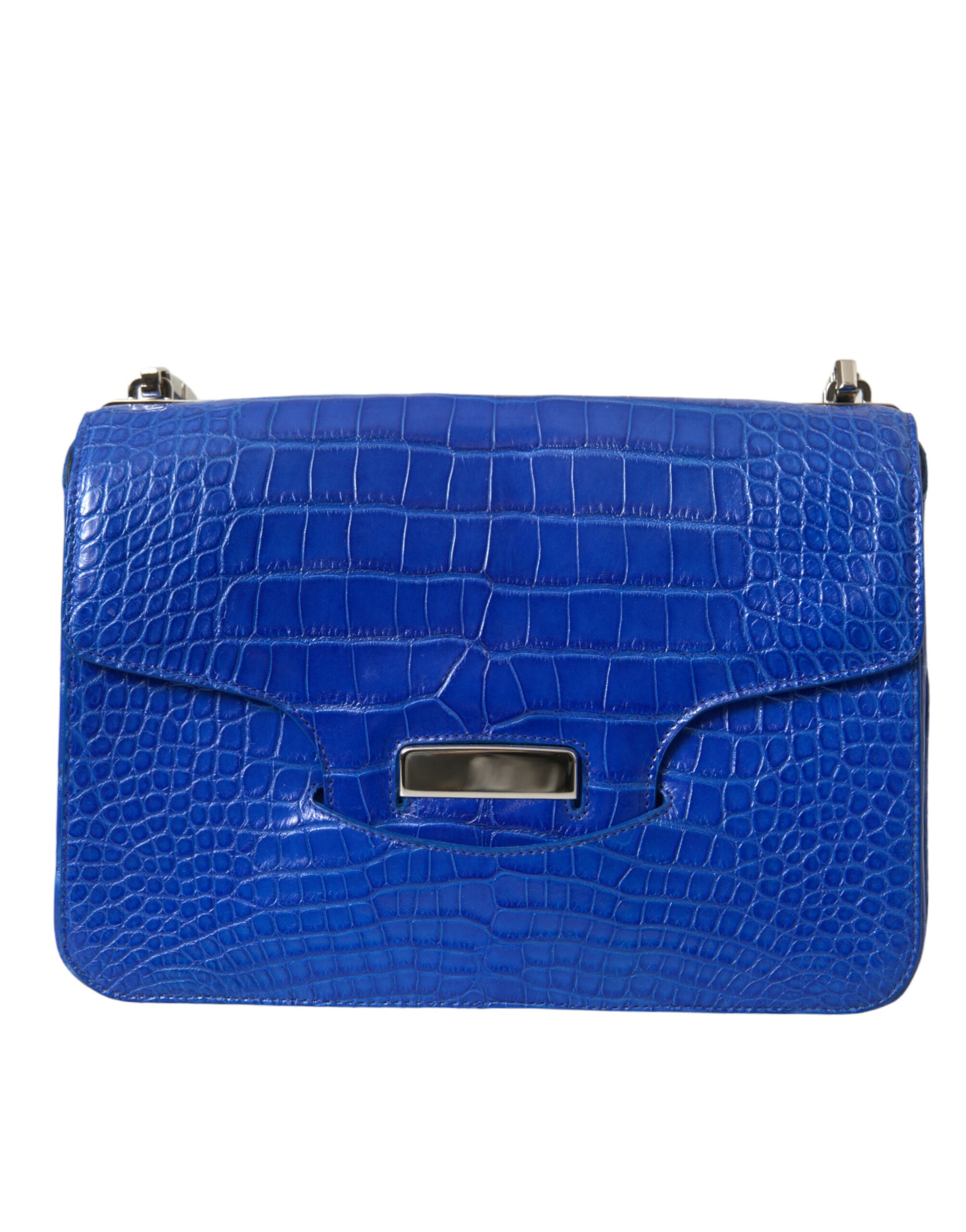 Balenciaga Blue Exotic Leather Neo Classic Small Shoulder Bag Balenciaga