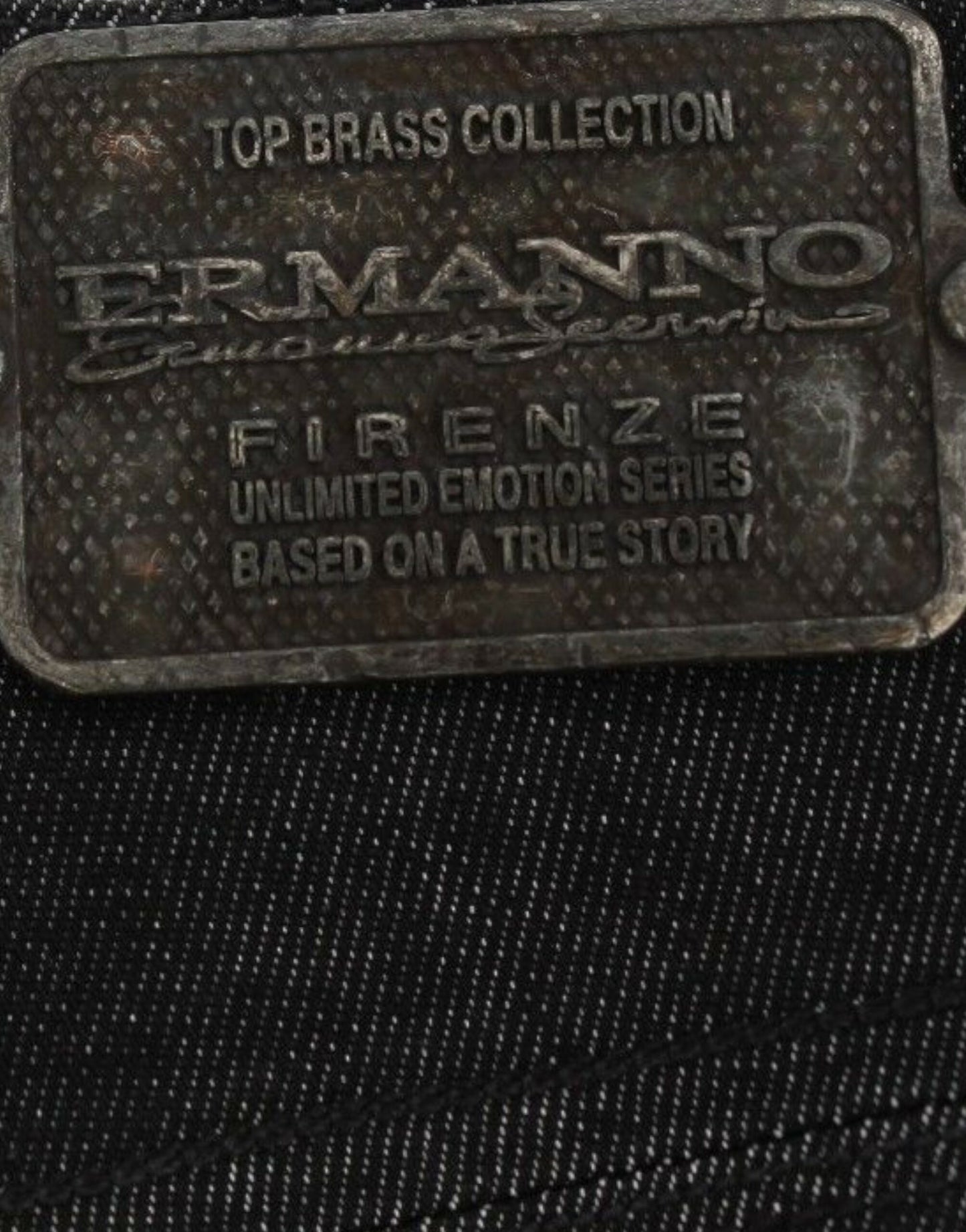 Ermanno Scervino Black Slim Jeans Denim Pants Skinny Leg Stretch Ermanno Scervino