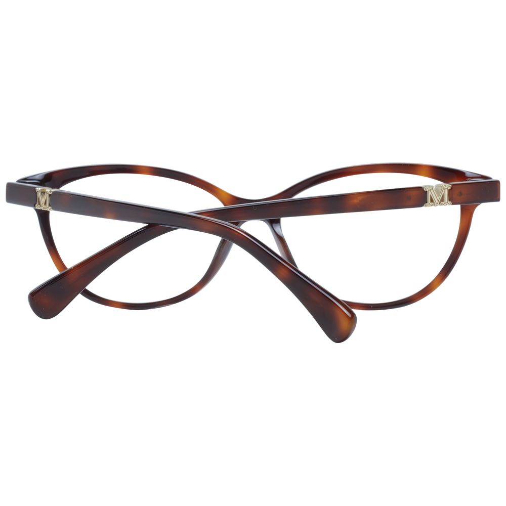 Max Mara Brown Plastic Glasses Frames