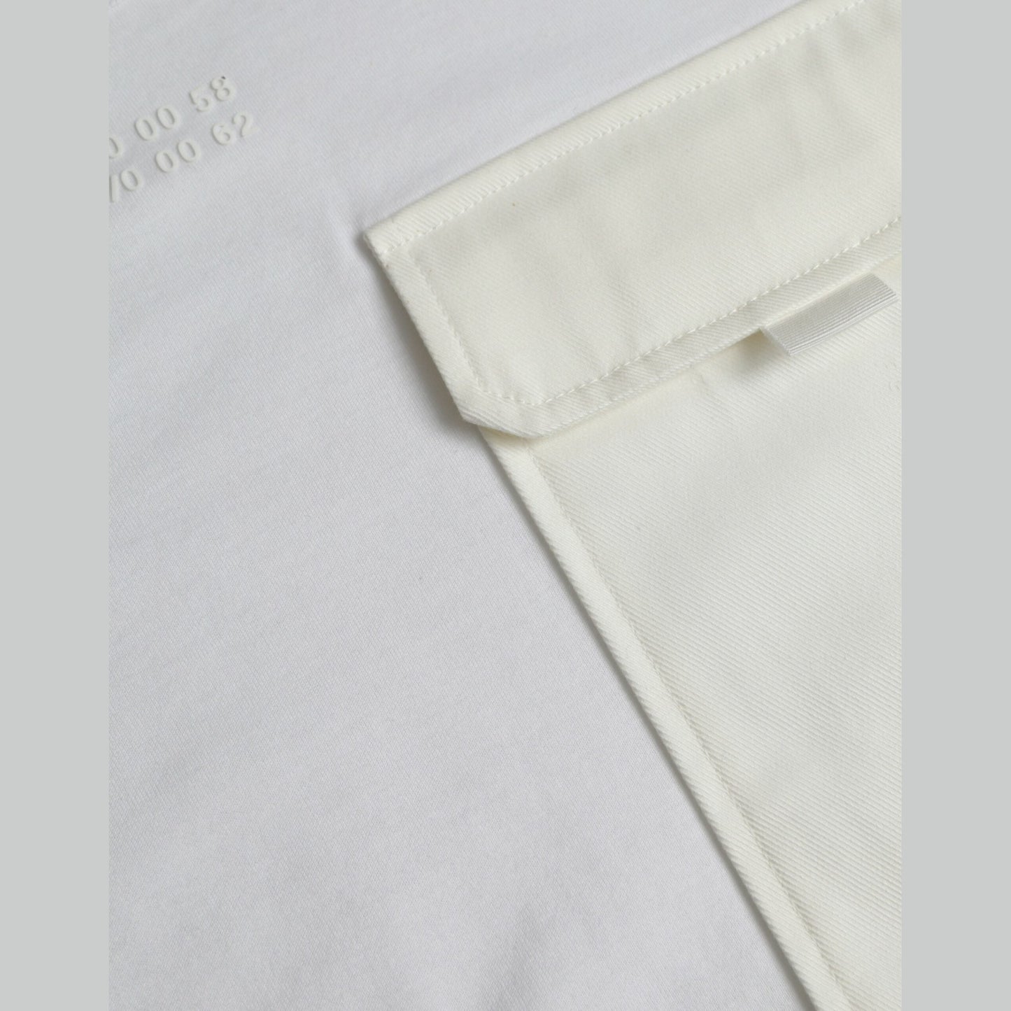 Dolce & Gabbana White Cotton Pocket Short Sleeves T-shirt