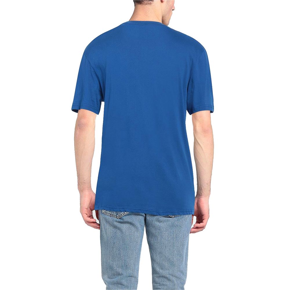 North Sails Light Blue Cotton Men T-Shirt North Sails