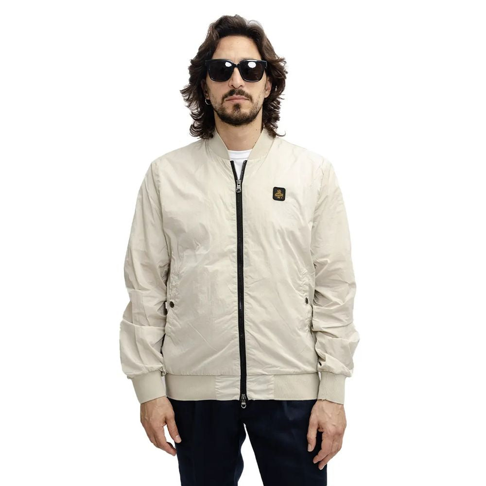 Refrigiwear Beige Nylon Jacket Refrigiwear