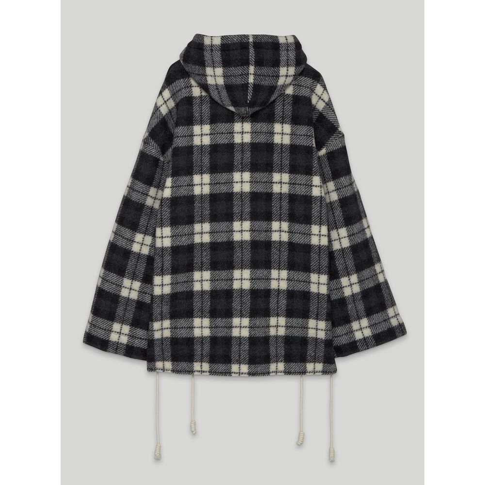 Palm Angels Black Cashmere Men Sweater Jacket Palm Angels