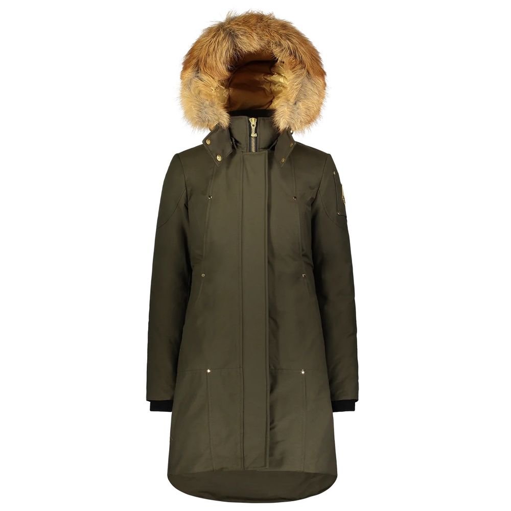 Moose Knuckles Army Cotton Women Parka Moose Knuckles