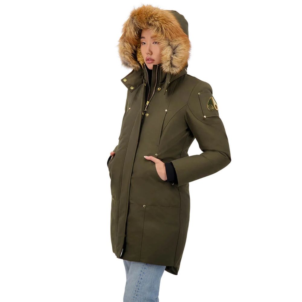 Moose Knuckles Army Cotton Women Parka Moose Knuckles