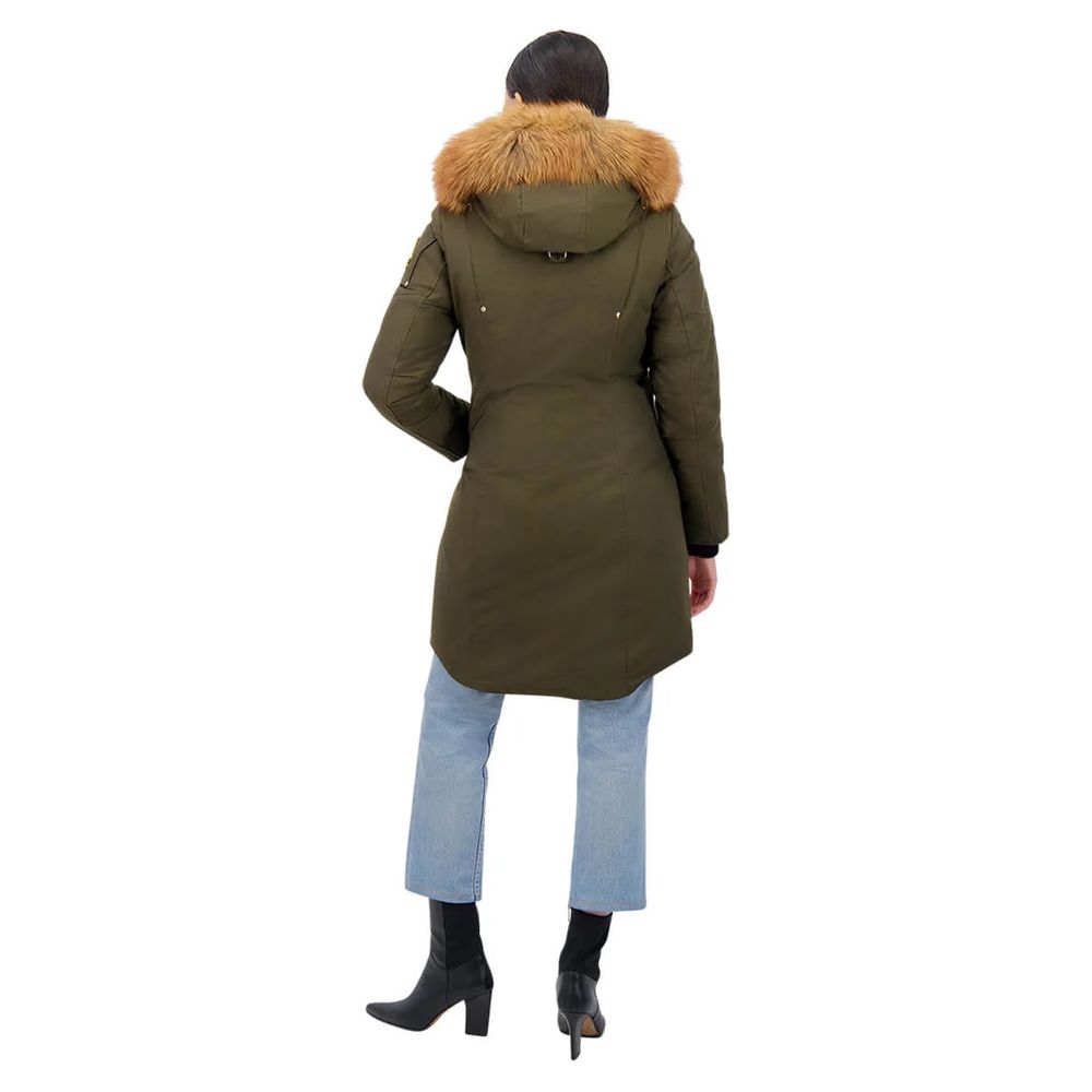Moose Knuckles Army Cotton Women Parka Moose Knuckles