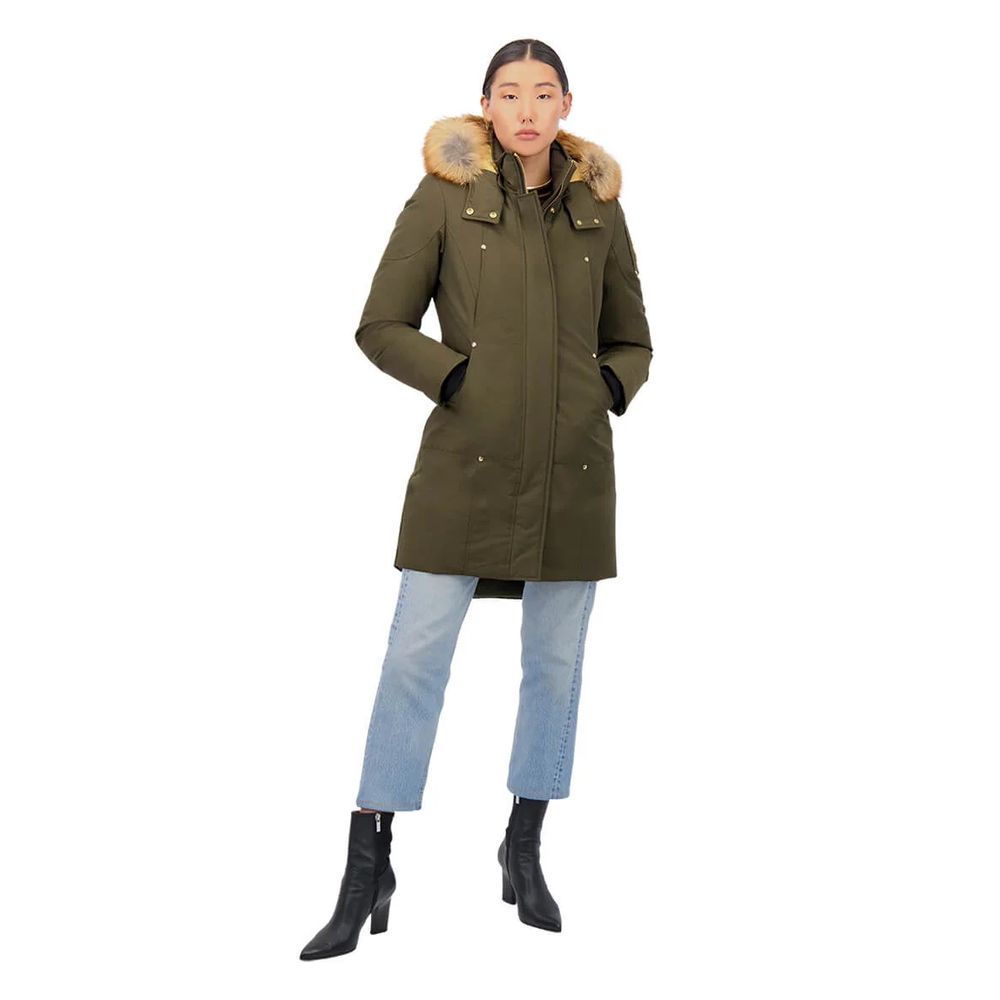 Moose Knuckles Army Cotton Women Parka Moose Knuckles