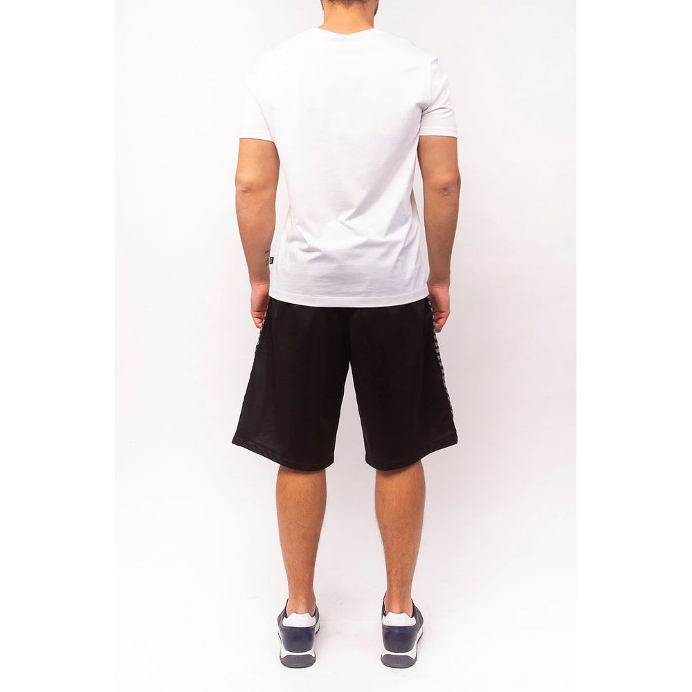 Bikkembergs Sleek Anniversary Striped Bermuda Shorts Bikkembergs