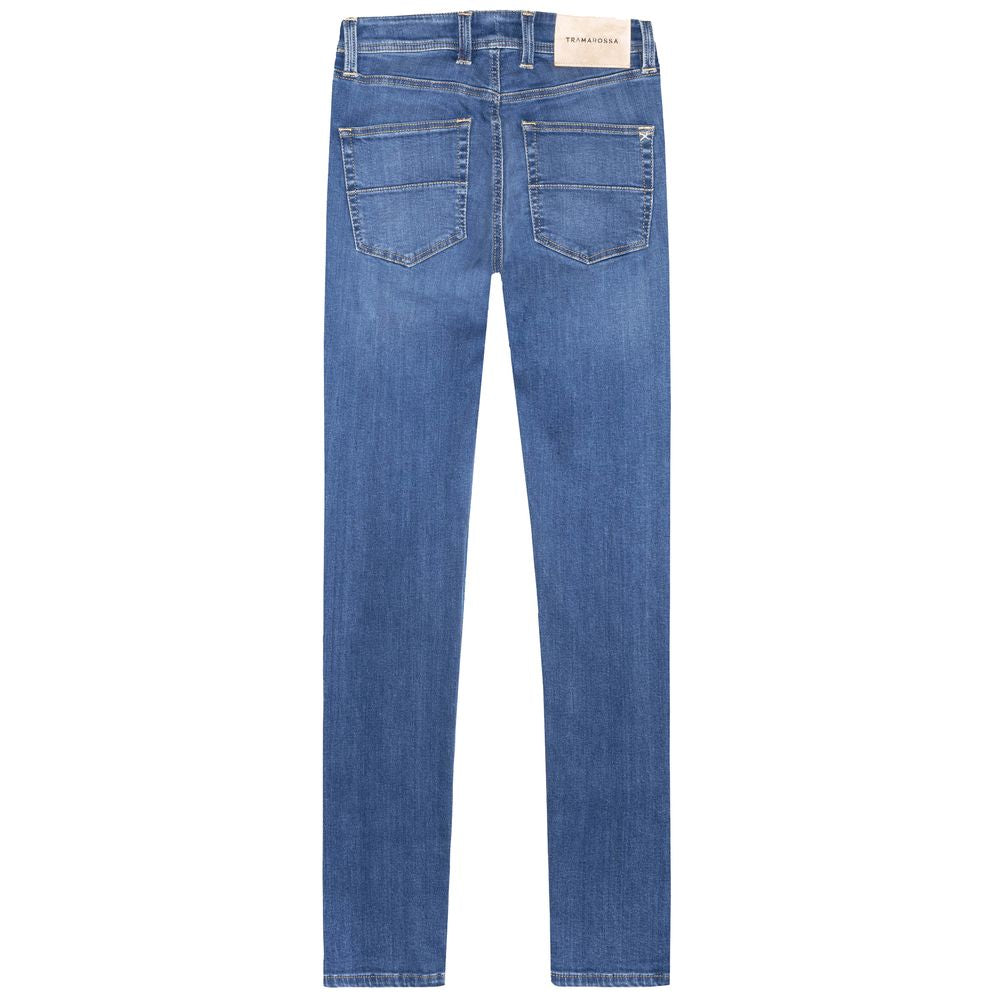 Tramarossa Blue Cotton Men's Jean Tramarossa