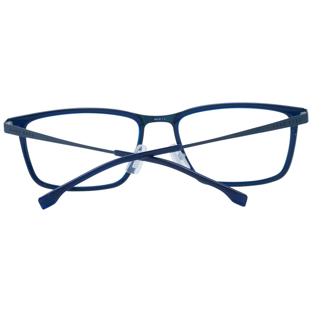 Hugo Boss Blue Stainless Steel Glasses Frames