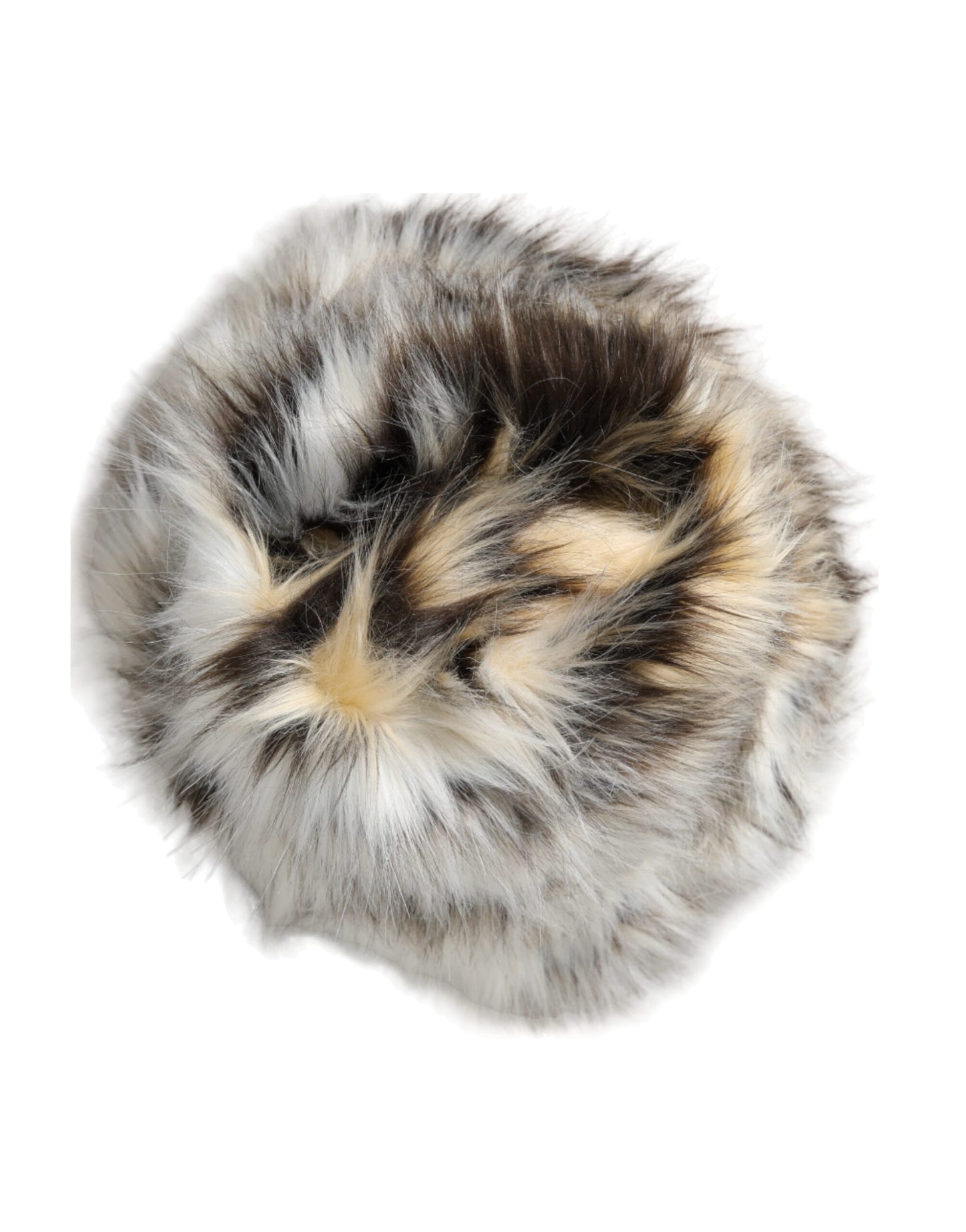 Dolce & Gabbana Multicolor Acrylic Fur Women Bucket Hat Dolce & Gabbana
