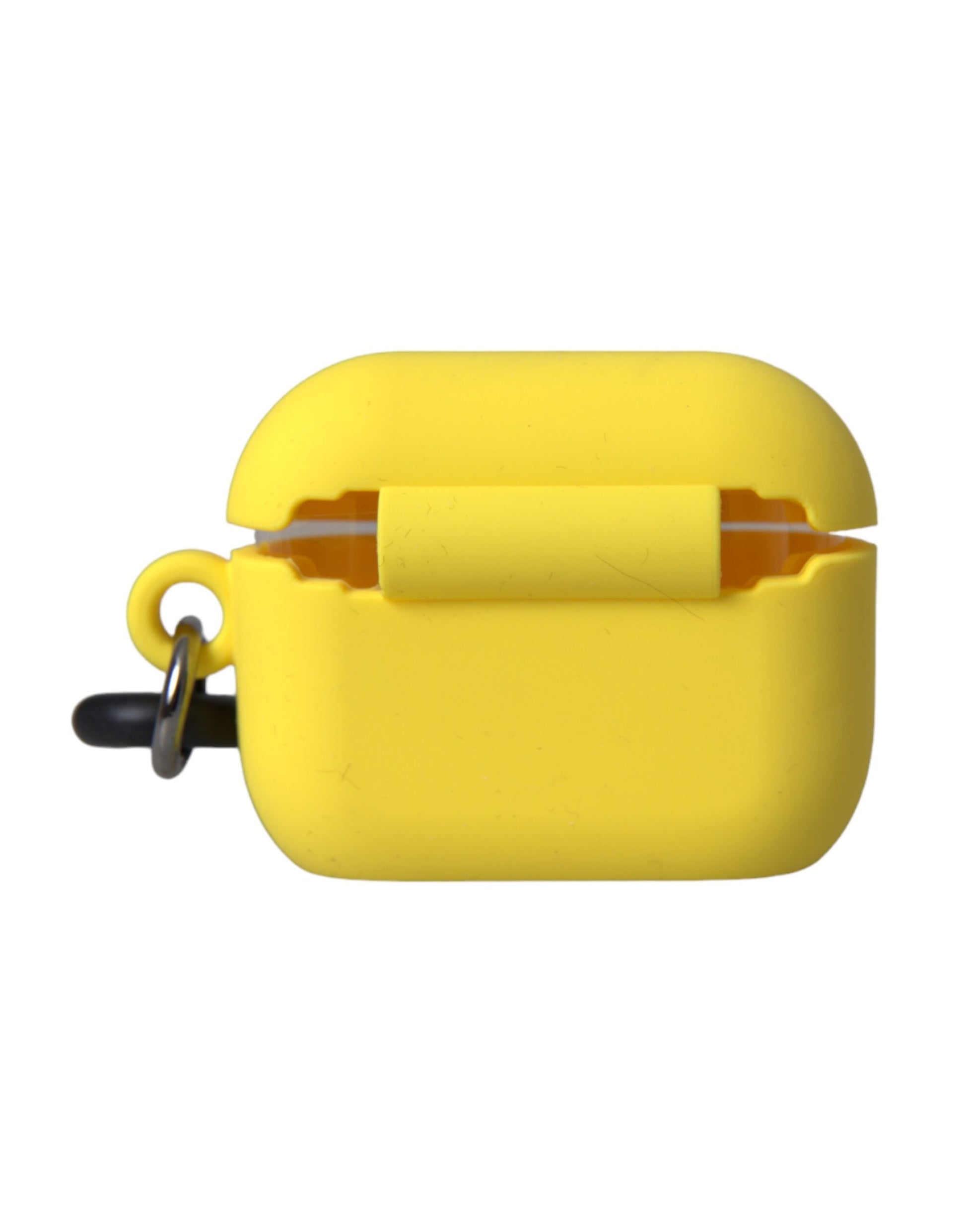 Dolce & Gabbana Yellow Silicone Logo Embossed Airpods Case Dolce & Gabbana