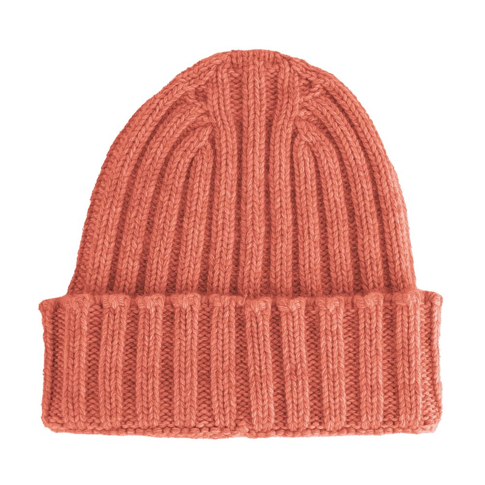 Made in Italy Pink Cashmere Hats & Cap Made in Italy