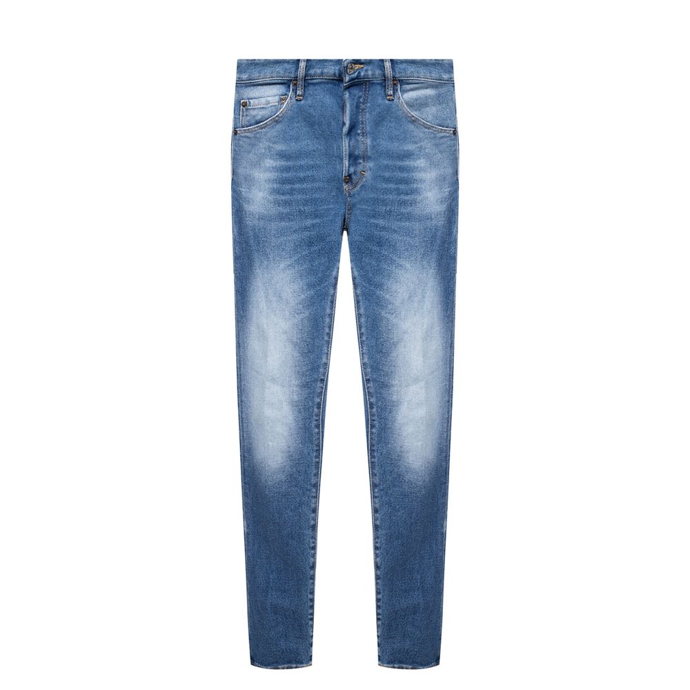 Dsquared² Blue Cotton Men's Distressed Jean Dsquared²
