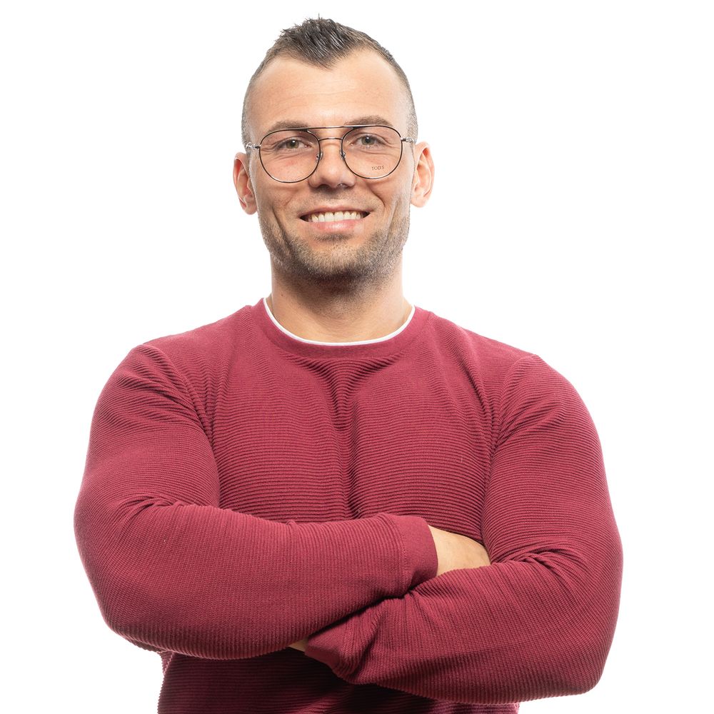 Tod's Silver Metal Glasses Frames