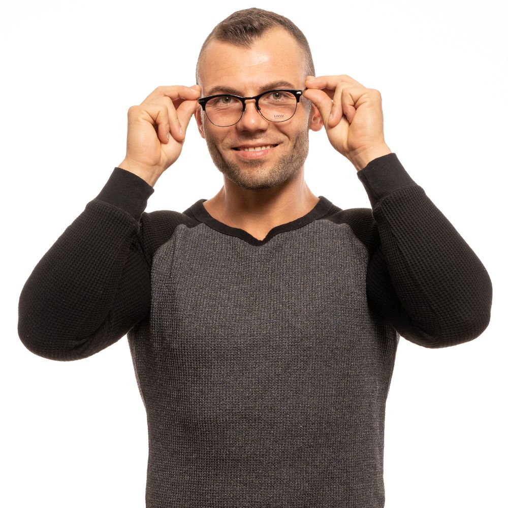 Lozza Black Metal & Plastic Glasses Frames