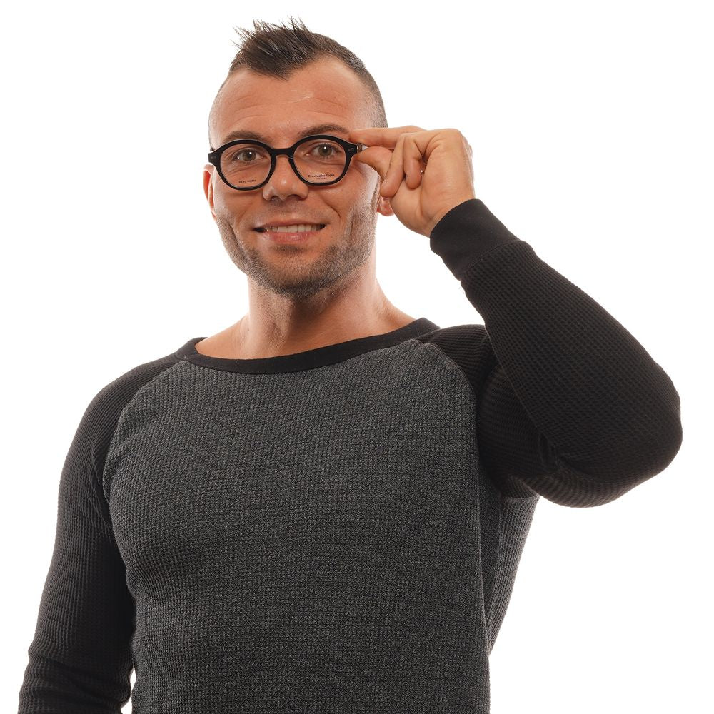 Ermenegildo Zegna Black Men Glasses Frame