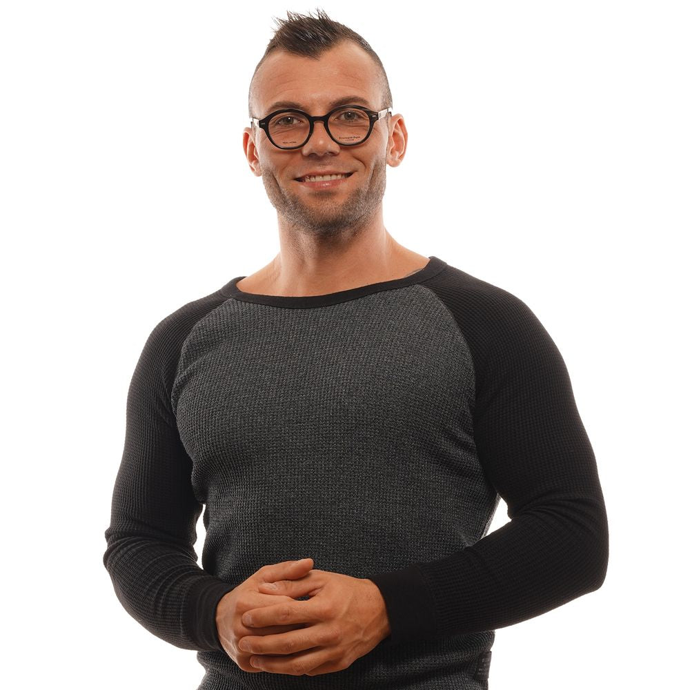 Ermenegildo Zegna Brown Horn Glasses Frames Ermenegildo Zegna