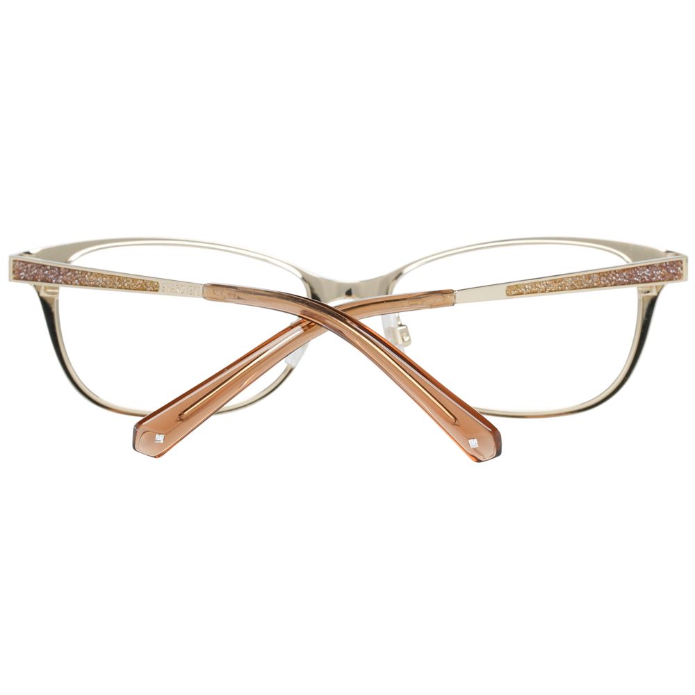 Swarovski Gold Women Glasses Frame