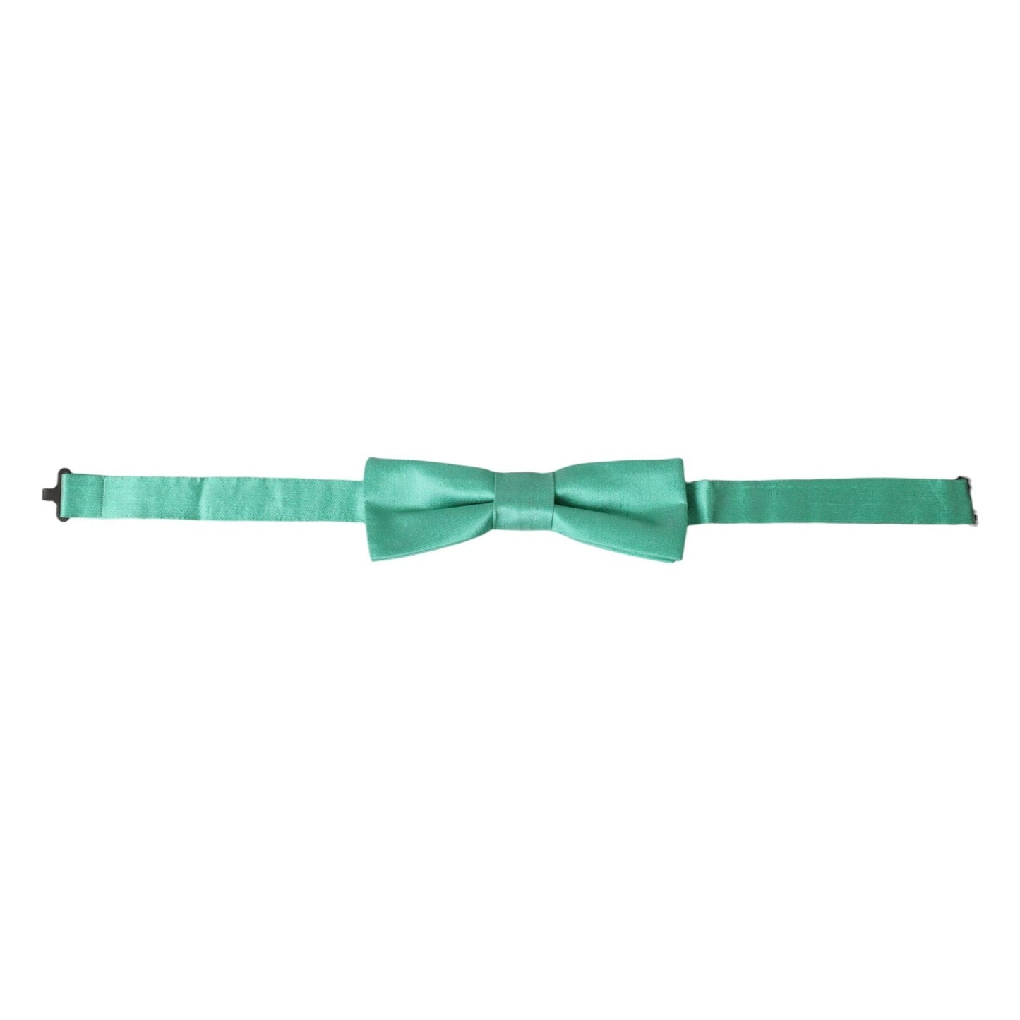 Dolce & Gabbana Mint Green Silk Adjustable Neck Men Bow Tie Dolce & Gabbana