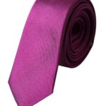 Dolce & Gabbana Purple Solid Satin Silk Adjustable Men Tie Dolce & Gabbana