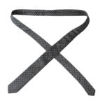 Dolce & Gabbana Black 100% Silk Patterned Adjustable Men Tie Dolce & Gabbana