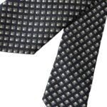 Dolce & Gabbana Black 100% Silk Patterned Adjustable Men Tie Dolce & Gabbana