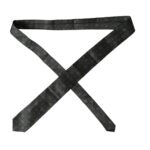 Dolce & Gabbana Dark Gray 100% Silk Fantasy Adjustable Men Tie Dolce & Gabbana