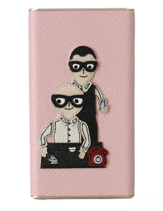 Dolce & Gabbana Charger USB Pink Leather #DGFAMILY Power Bank Dolce & Gabbana