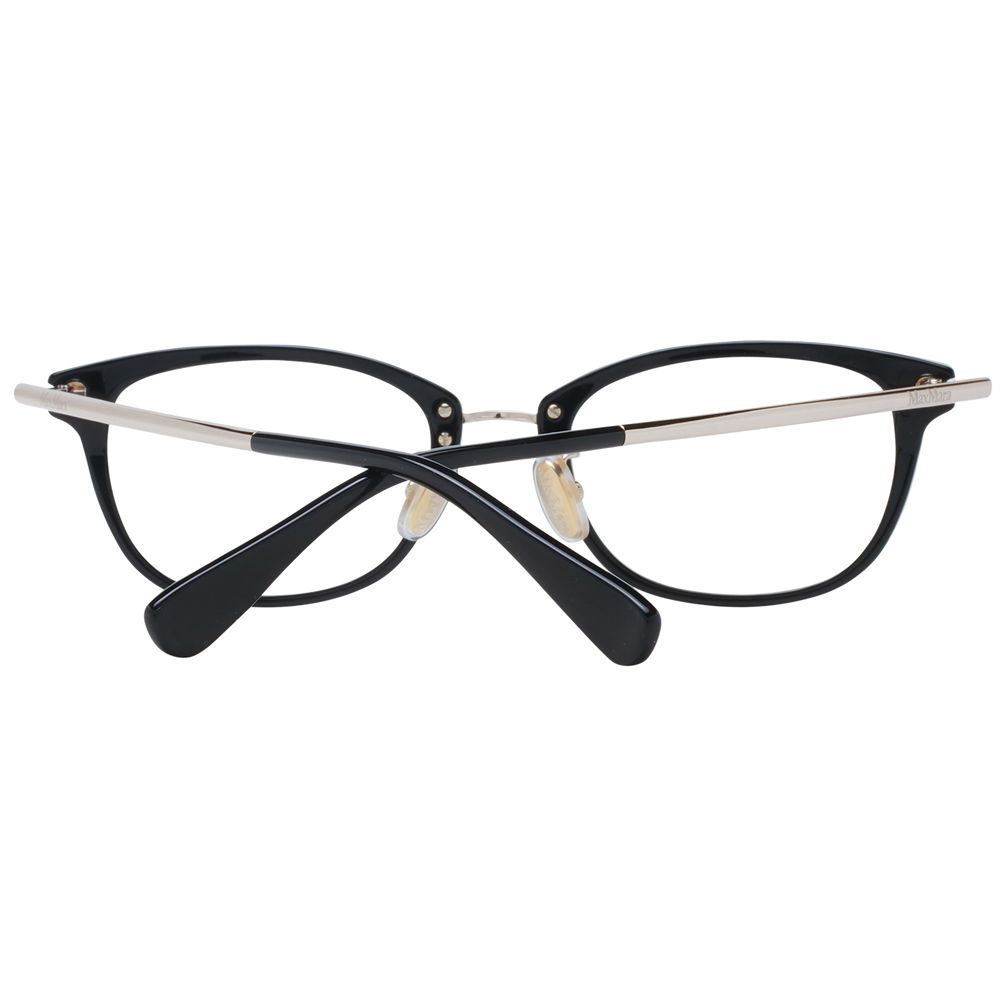 Max Mara Black Plastic Glasses Frames