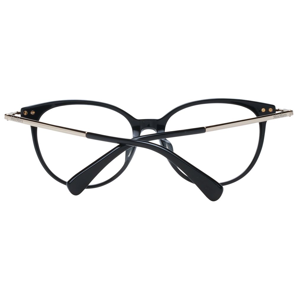 Max Mara Black Plastic Glasses Frames
