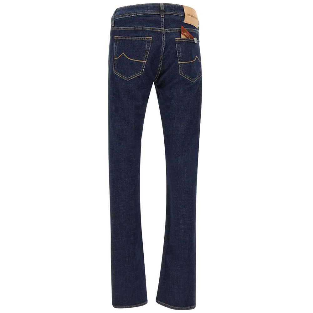 Jacob Cohen Blue Cotton Jeans & Pant Jacob Cohen