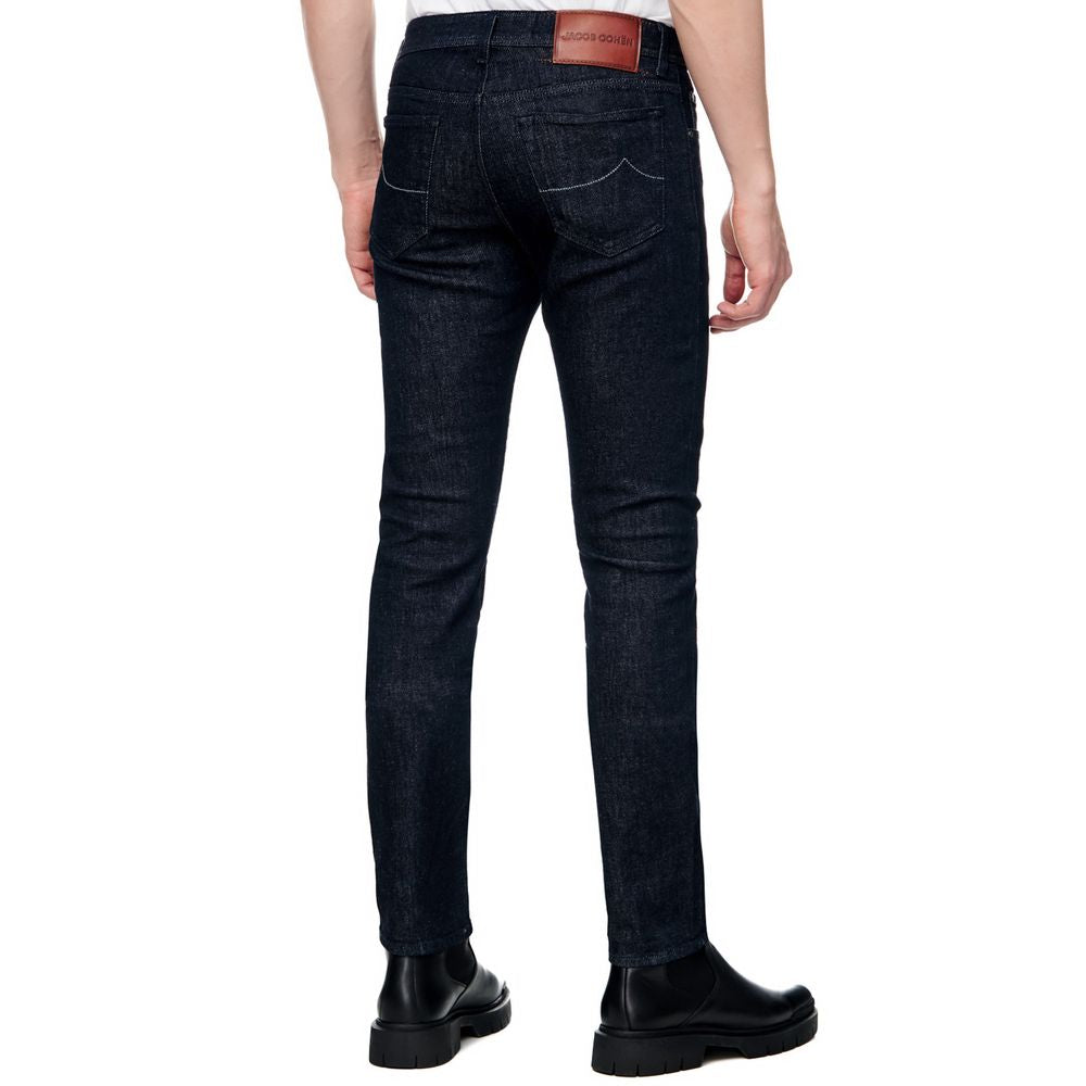 Jacob Cohen Blue Cotton Men Jeans Jacob Cohen