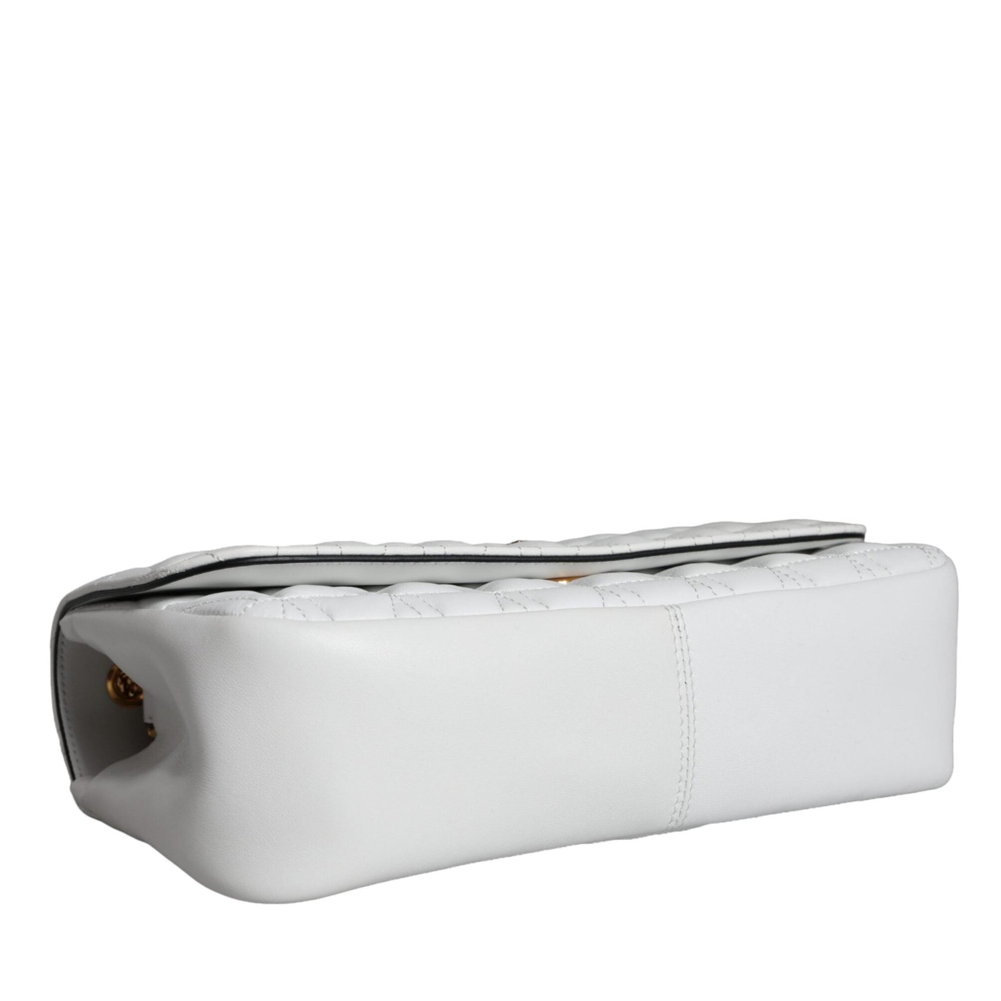 Versace White Mini Nappa Leather Crossbody Shoulder Bag Versace