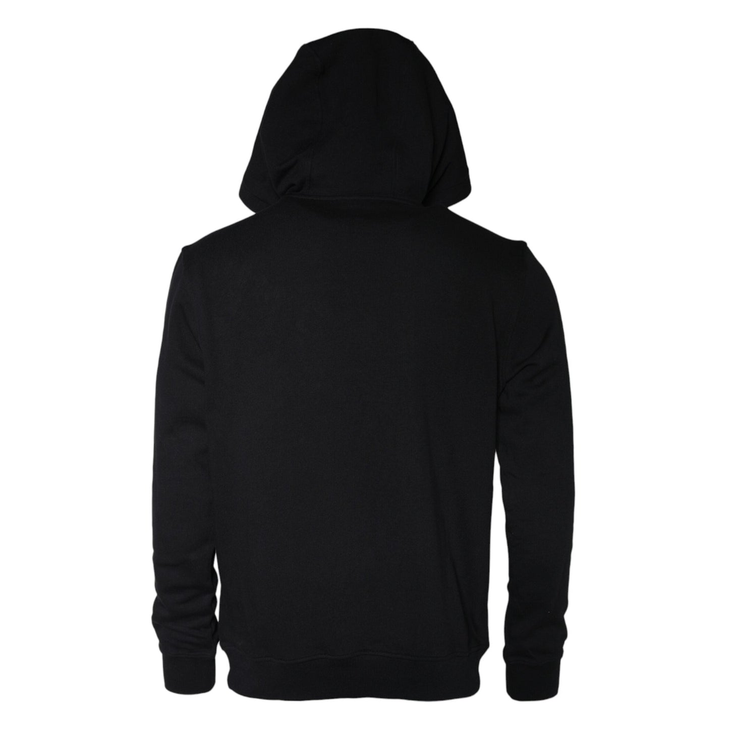 Versace Black Medusa Print Cotton HoodiePullover Sweatshirt Sweater Versace