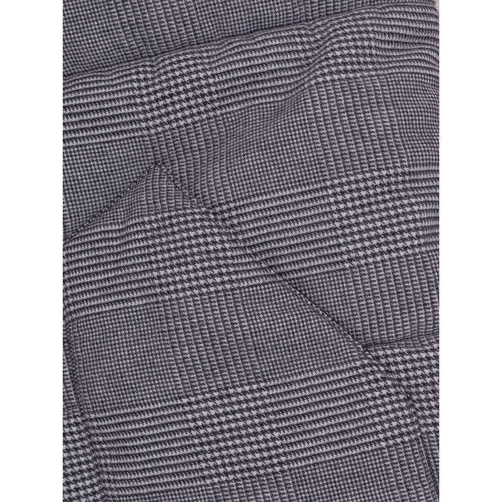 Gran Sasso Gray Cotton Sleveless Jacket Gran Sasso