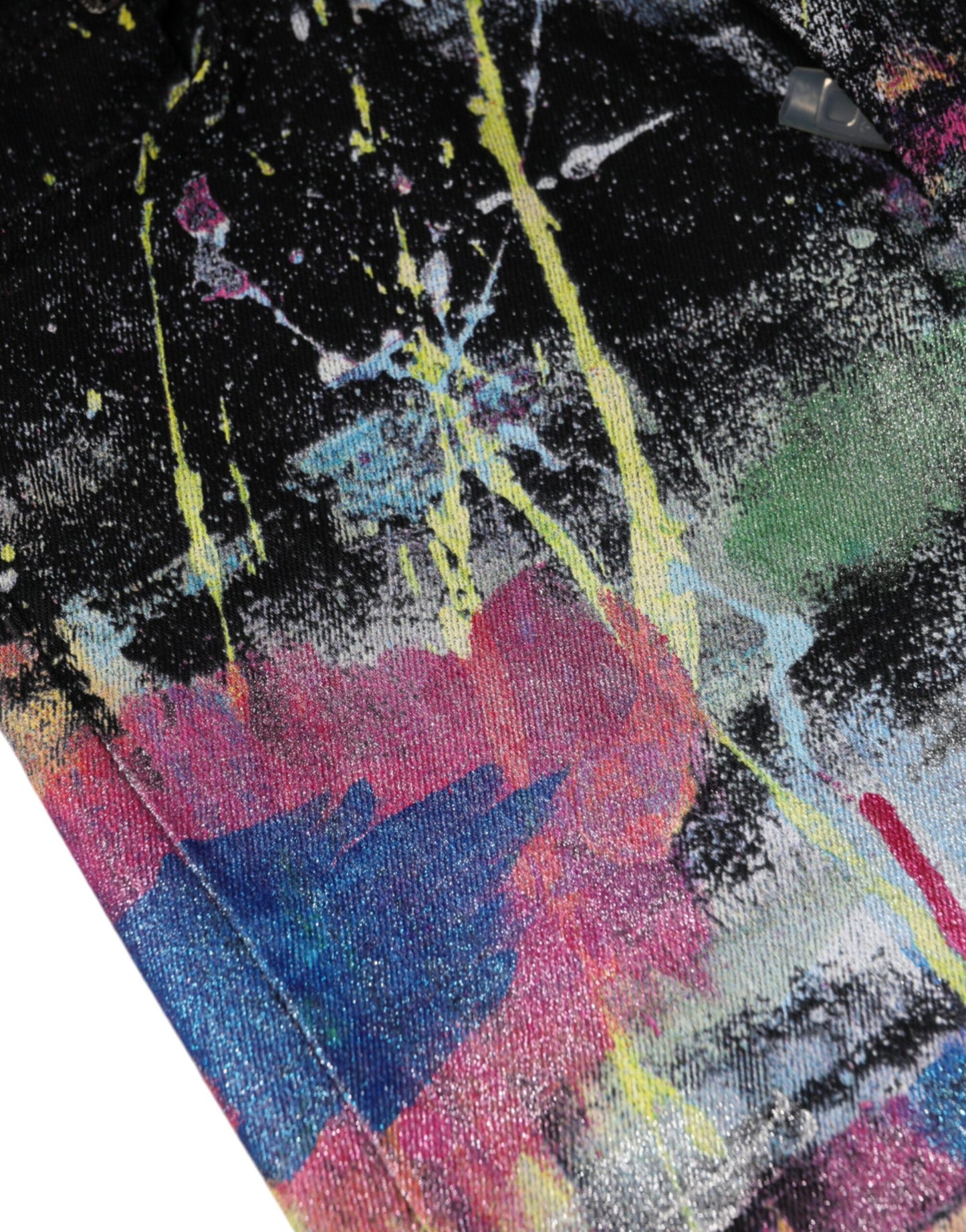 Dolce & Gabbana Multicolor Splatter Paint Cotton Skinny Denim Jeans Dolce & Gabbana