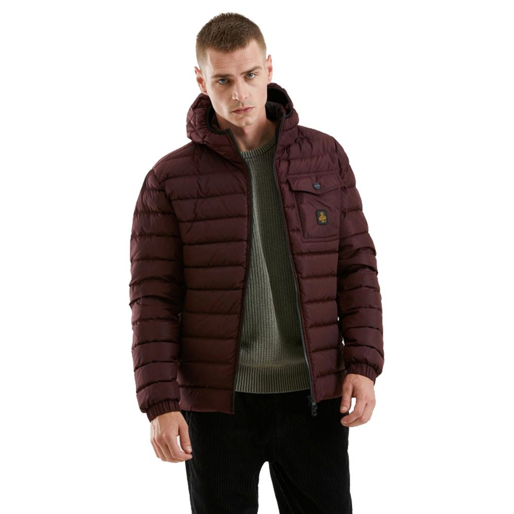 Refrigiwear Red Nylon Men's Jacket Refrigiwear