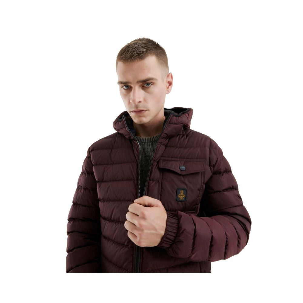 Refrigiwear Red Nylon Men's Jacket Refrigiwear