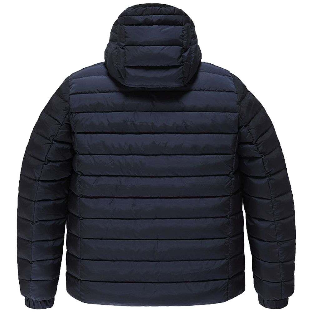 Refrigiwear Blue Nylon Men Jacket Refrigiwear
