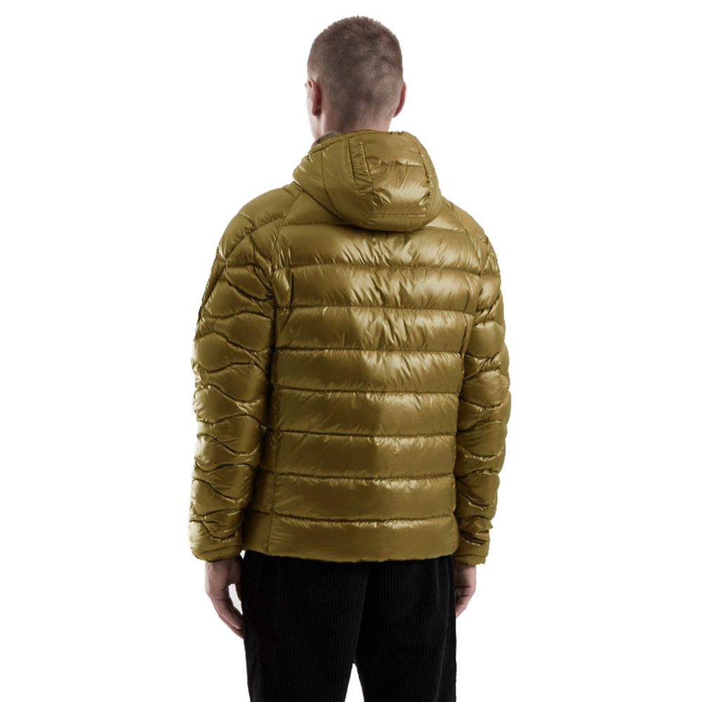 Refrigiwear Yellow Nylon Men Jacket Refrigiwear
