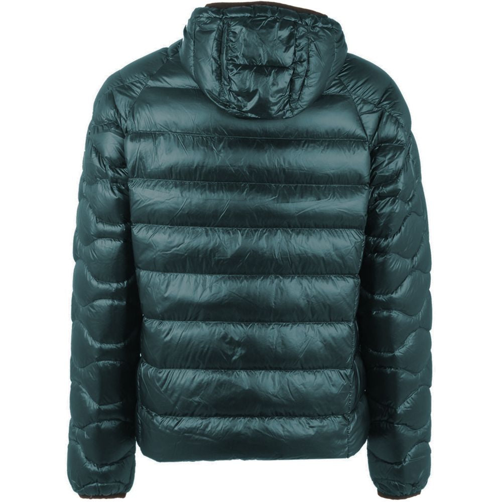 Refrigiwear Green Nylon Men Jacket Refrigiwear
