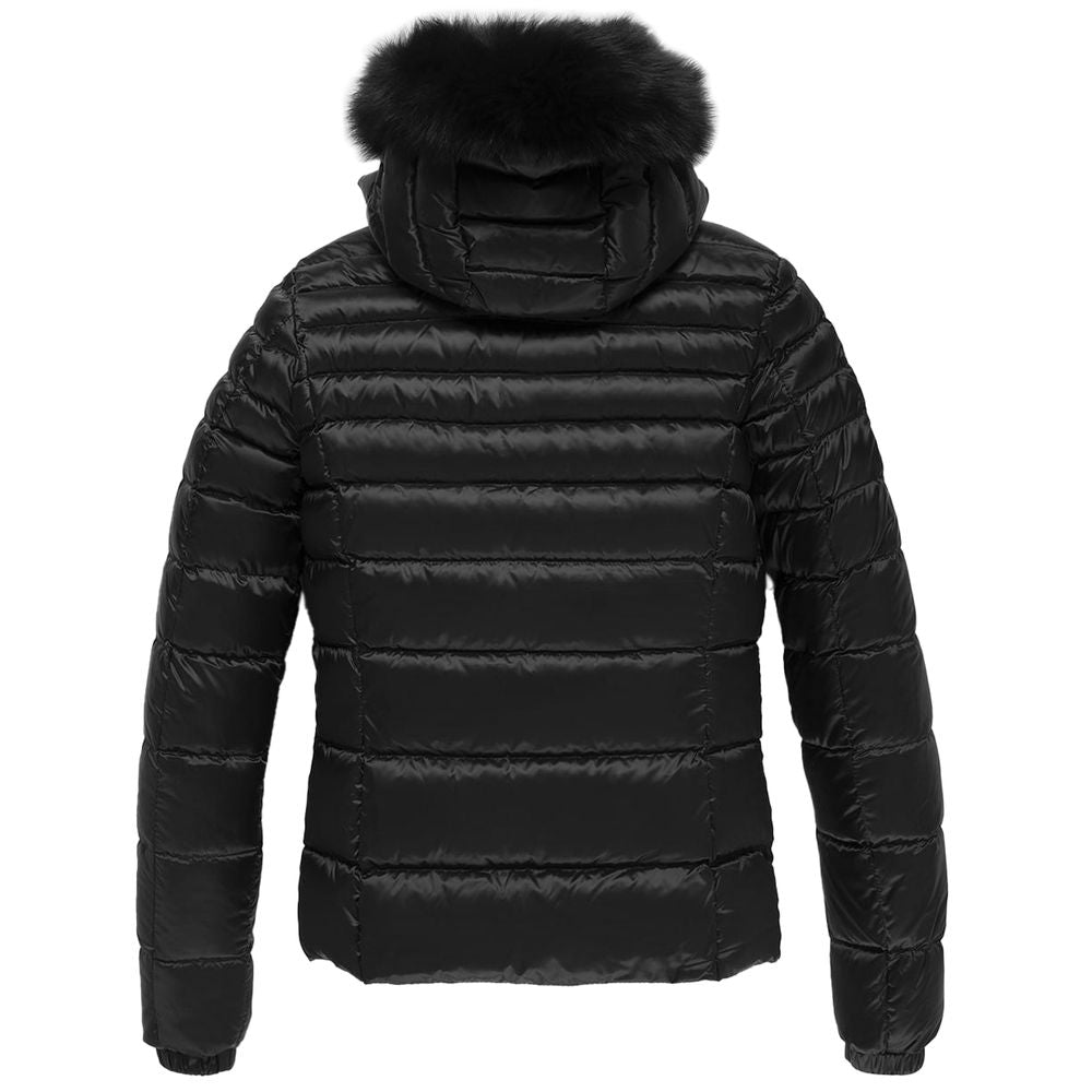 Refrigiwear Black Nylon Women Jacket Refrigiwear
